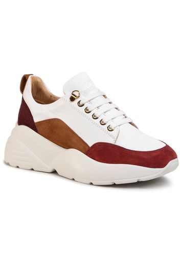 Sneakers CYCLEUR DE LUXE - Brigi CDLW201617 White/Dark Red