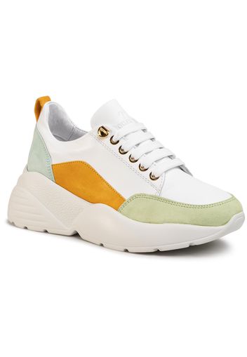 Sneakers CYCLEUR DE LUXE - Brigi CDLW201618 White/Yellow/Light Gr