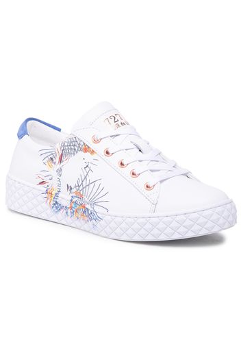 Sneakers CYCLEUR DE LUXE - Albufeira CDLW211018 White/Wedgewood