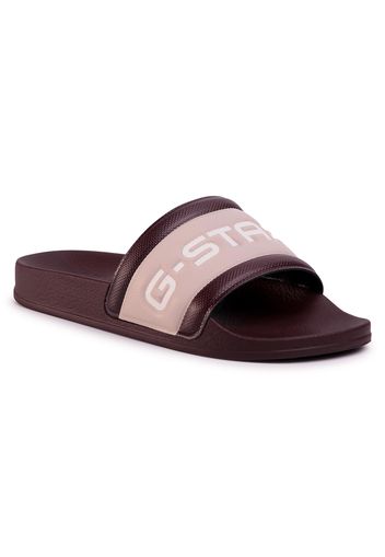 Ciabatte G-STAR RAW - Cart Slide III D13909-3593-A856 Plum/Liquid Pink