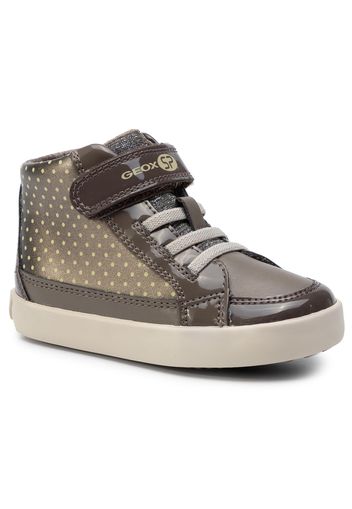 Polacchi GEOX - B Gisli G. C B941MC 0AJ54 C1X2X M Smoke Grey/Gold