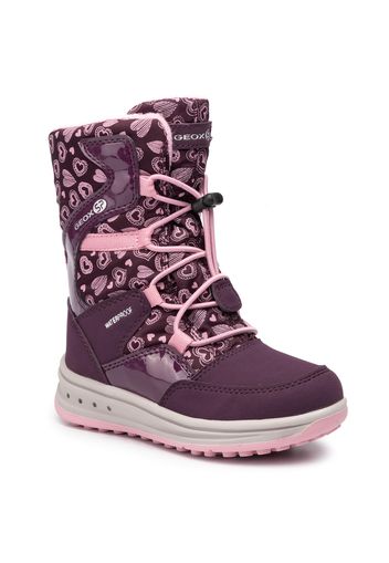 Stivali da neve GEOX - J Roby G. B Wpf A J942UA 050FU C8224 S Purple/Pink