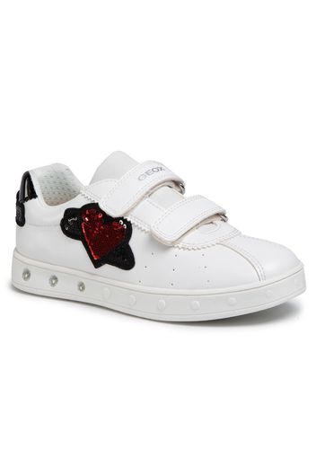 Sneakers GEOX - J Skylin G. C J928WC 000BC C1000 D White