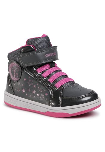 Sneakers GEOX - J Maltin G. A J0400A 0BCHI C9325 M Dk Grey/Fuchsia