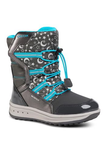 Stivali da neve GEOX - J Roby G. B Wpf A J042UA 050FU C0250 S Dk Grey/Azure