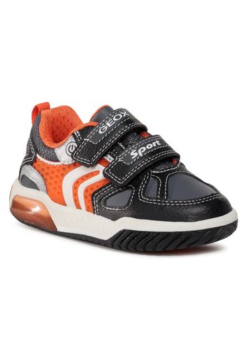 Sneakers GEOX - J Inek B. B J049CB 0BU11 C0038 M Black/Orange