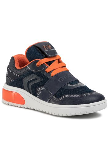 Sneakers GEOX - J Xled B. B J927QB 01454 C0659 M Navy/Orange