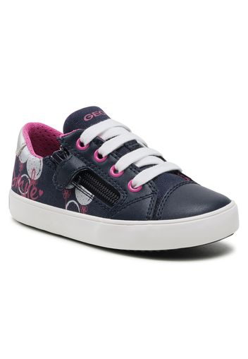 Sneakers GEOX - J Gisli G. V J024NB 0AW54 C4268 M Navy/Fuchsia