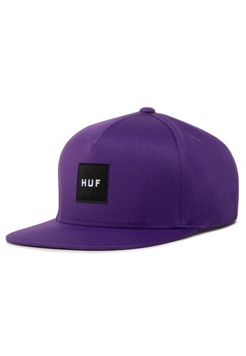 Cappello con visiera HUF - Essentials Box Snapbac HT00343 Grape