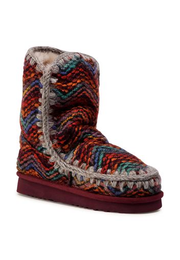 Scarpe MOU - Eskimo 24 Wool Fabric FW101017K Burgundy