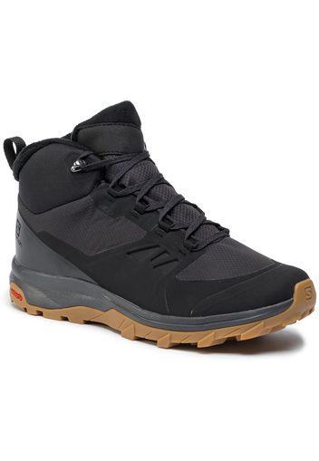 Scarpe da trekking SALOMON - Outsnap Cswp 409220 28 V0 Black/Ebony/Gum1A