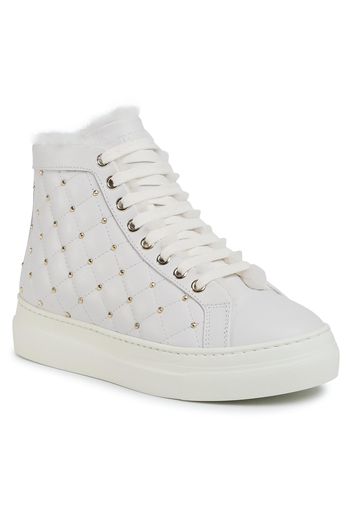 Sneakers STOKTON - 120-D Vitello Avorio/Acc Oro