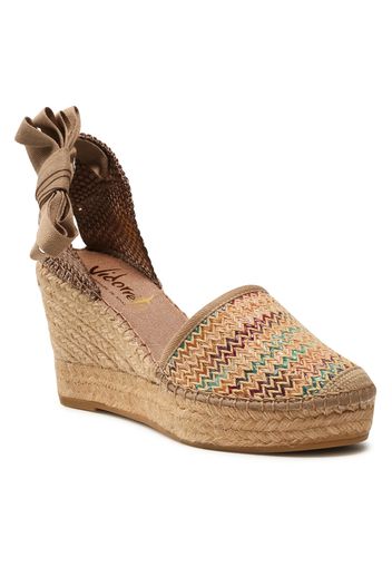 Espadrillas VIDORRETA - Valen. Tras. Rib 06700 Tilo Camel