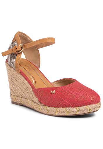 Espadrillas WRANGLER - Brava Rope WL01510A Red 087