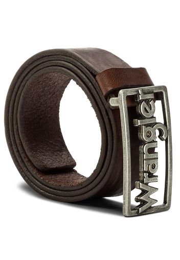 Cintura da uomo WRANGLER - Retro Buckle W0B55U185 100 Brown