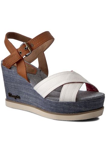 Sandali WRANGLER - Jeena Indigo Cross WF0802712 White 51