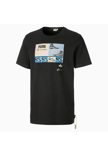 T-Shirt con grafica Rudolf Dassler Legacy uomo, Nero, Taglia Piccolo | PUMA