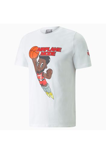 T-Shirt da basket Derrick Jones uomo, Nero, Taglia Medio | PUMA
