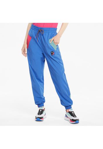 Pantaloni sportivi PUMA International da donna, Blu, Taglia XL