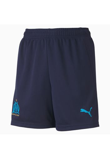 Olympique de Marseille Replica Youth Football Shorts, Bianco/Blu, Taglia 176 | PUMA