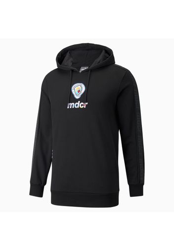 Felpa da calcio con cappuccio e grafica Man City x MDCR uomo, Nero, Taglia Medio | PUMA