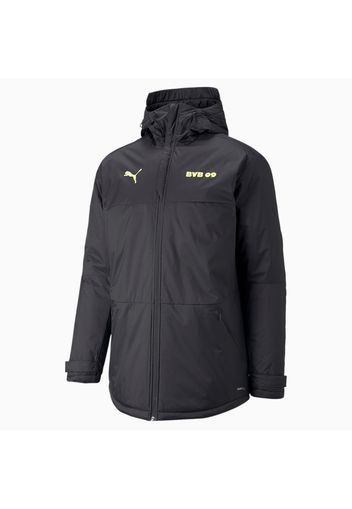 Giacca invernale da calcio BVB Training da uomo, Giallo/Nero, Taglia Medio | PUMA