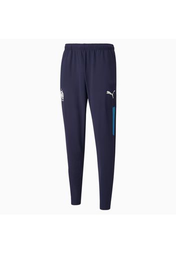 Pantaloni da calcio OM Prematch uomo, Blu, Taglia XL | PUMA