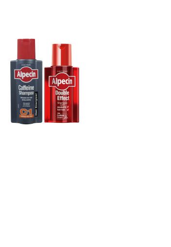 Alpecin Double Effect and Caffeine Shampoo Duo