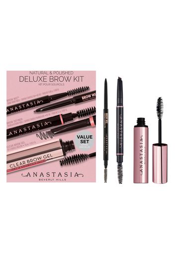 Anastasia Beverly Hills Natural and Polished Deluxe Kit (Various Colours) - Medium Brown