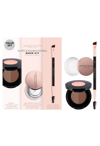 Anastasia Beverly Hills Fluffy and Fuller Looking Brow Kit (Various Shades) - Soft Brown