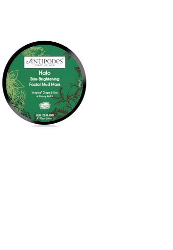 Antipodes Halo maschera viso illuminante all'argilla 75 g