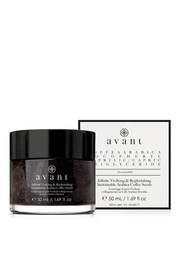 Avant Skincare Infinite Vivifying and Replenishing Sustainable Arabica Coffee Scrub 50ml