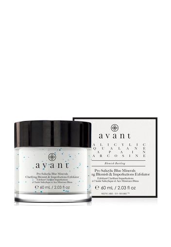 Avant Skincare Pro Salicylic Blue Minerals Clarifying Blemish and Imperfections Exfoliator 60ml