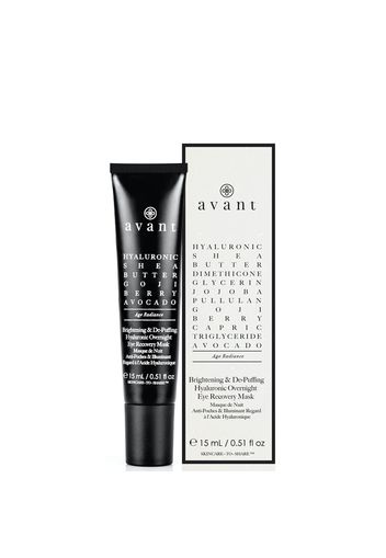 Avant Skincare Brightening and De-Puffing Hyaluronic Overnight Eye Recovery Mask 15ml