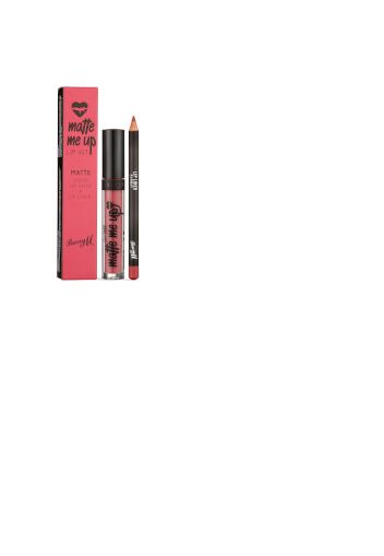 Barry M Cosmetics Matte Me Up Lip Kit (Various Shades) - Runway