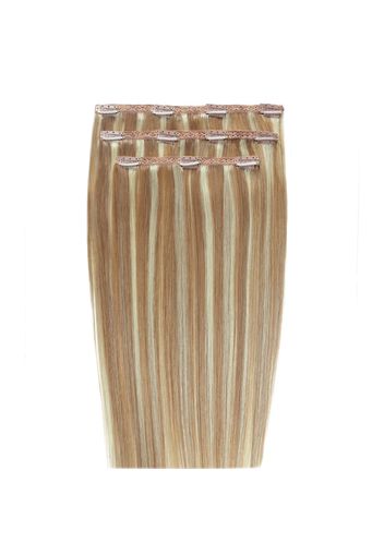 Beauty Works Deluxe Clip-In 18 Inch Hair Extensions (Various Colours) - California Blonde 613/16