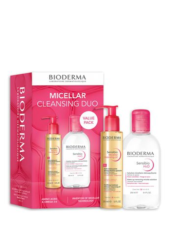 Bioderma Exclusive Sensibio Cleansing Oil and H2O Duo