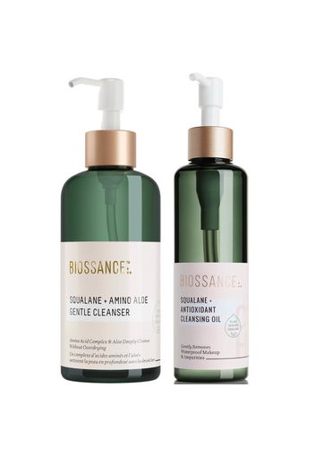 Biossance Double Cleanse Duo