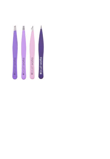 brushworks HD Combination Tweezer Set - Mixed