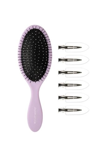 brushworks Luxury Purple Hair Styling Set