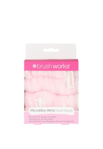 Brushworks Microfibre Wrist Wash Bands - 2 Pack