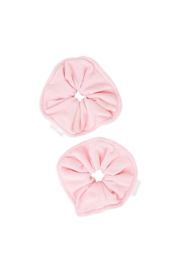 brushworks Microfibre Hair Scrunchies (Pack of 2)