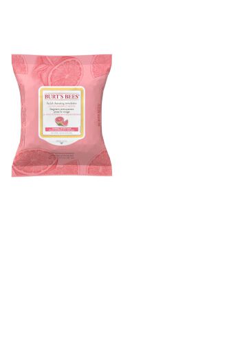 Burt's Bees salviette detergenti viso - pompelmo rosa (30 pezzi)