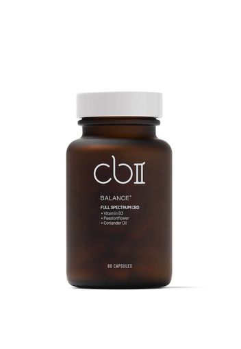 CBII Balance CBD Capsules with Vitamin B3 157g