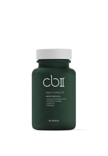 CBII Vitality Hemp Seed Capsules with Vitamin B and C 157g