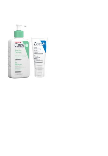 CeraVe Cleanse the Day Away duo detersione viso