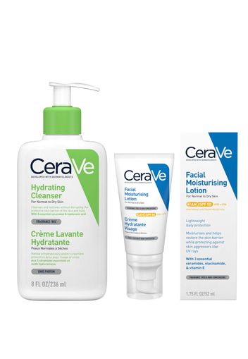 CeraVe Cleanse and Moisturise Bundle