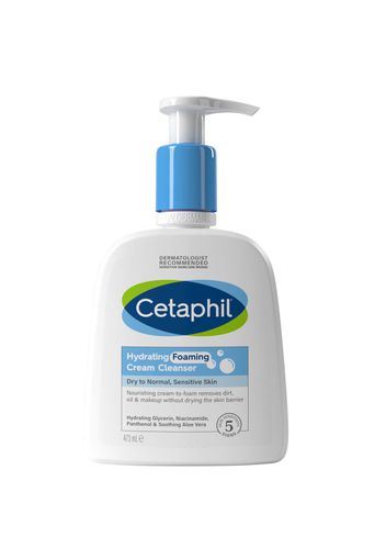 Cetaphil Hydrating Foaming Cream Cleanser Wash 473ml