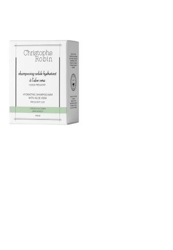 Christophe Robin shampoo solido idratante con aloe vera 110 ml