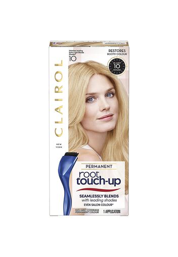 Clairol Root Touch-Up Permanent Hair Dye Long-lasting Intensifying Colour with Full Coverage 30ml (Various Shades) - 10 Extra Light Blonde